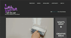 Desktop Screenshot of illinoiswalldoctors.com